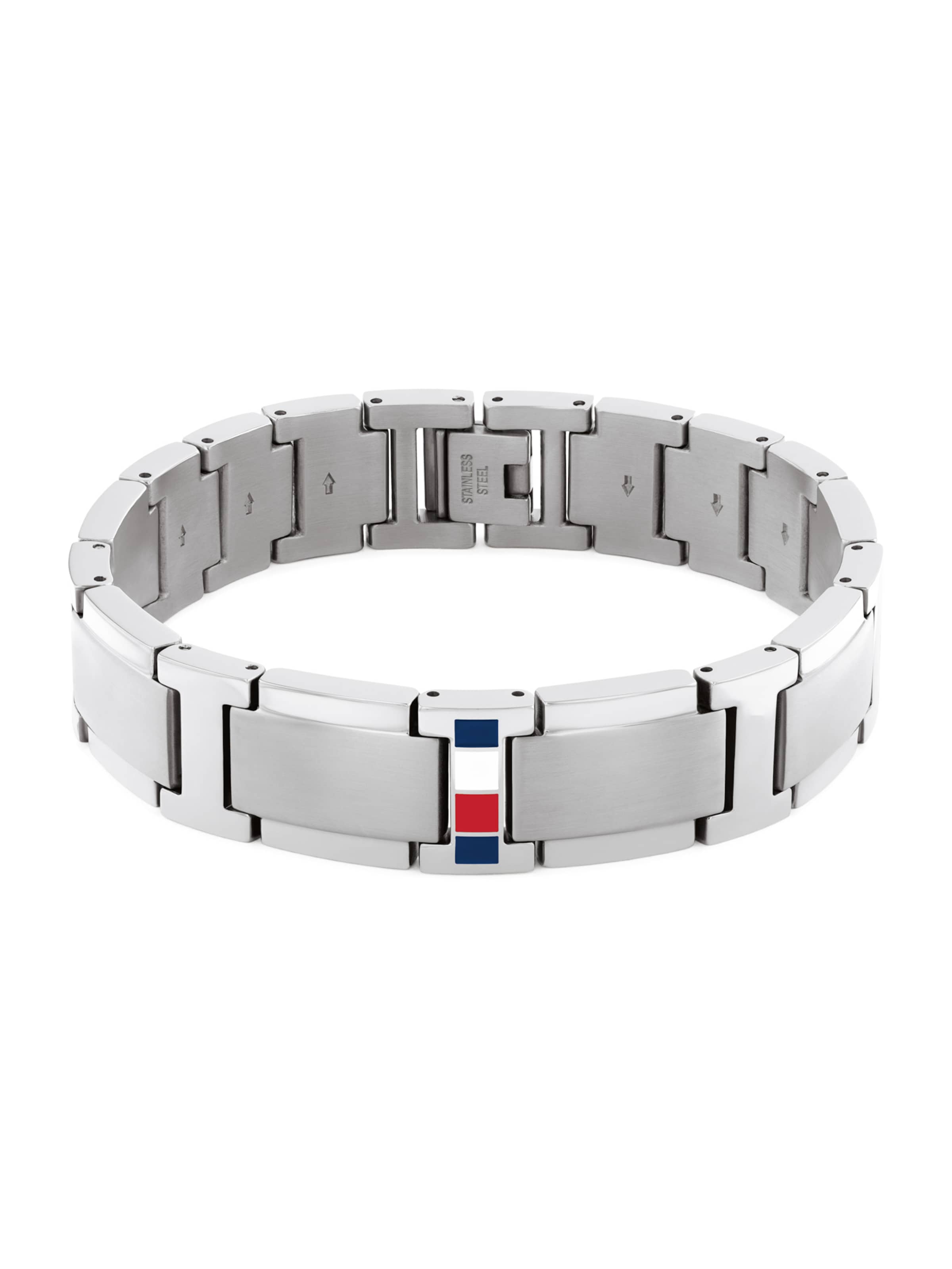 TOMMY HILFIGER Pulseira 'Jameson' em prata, Vista do artigo