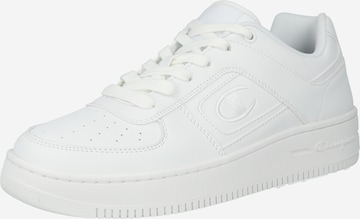 Champion Authentic Athletic Apparel Platform trainers 'FOUL PLAY ELEMENT' in White: front