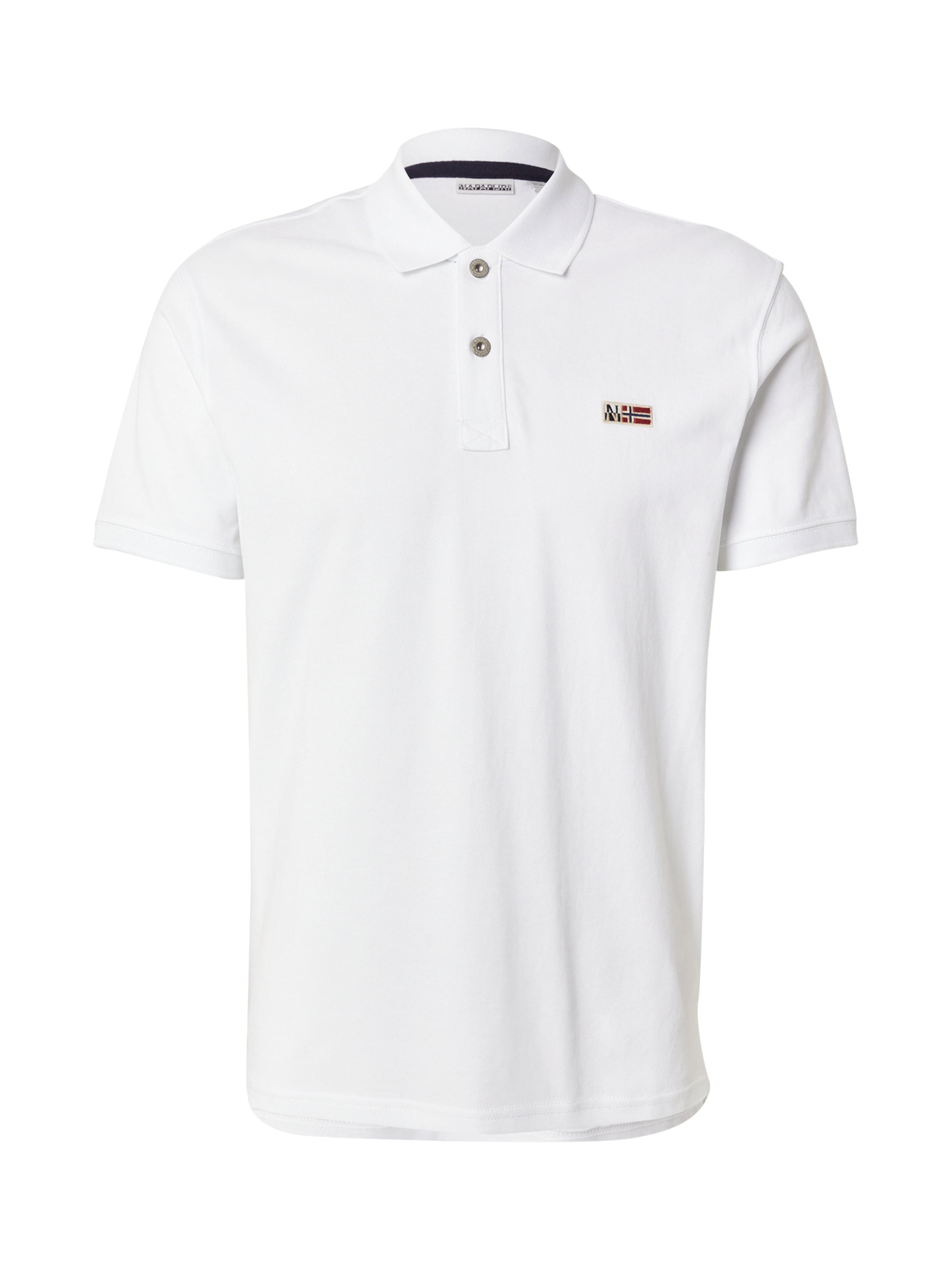 NAPAPIJRI - Camisa 'ERUGGY 3' em branco: frente