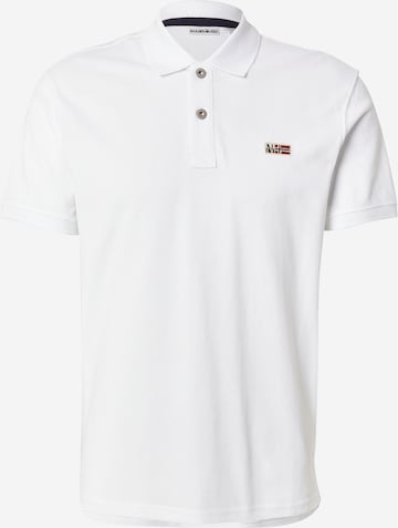 NAPAPIJRI - Camisa 'ERUGGY 3' em branco: frente