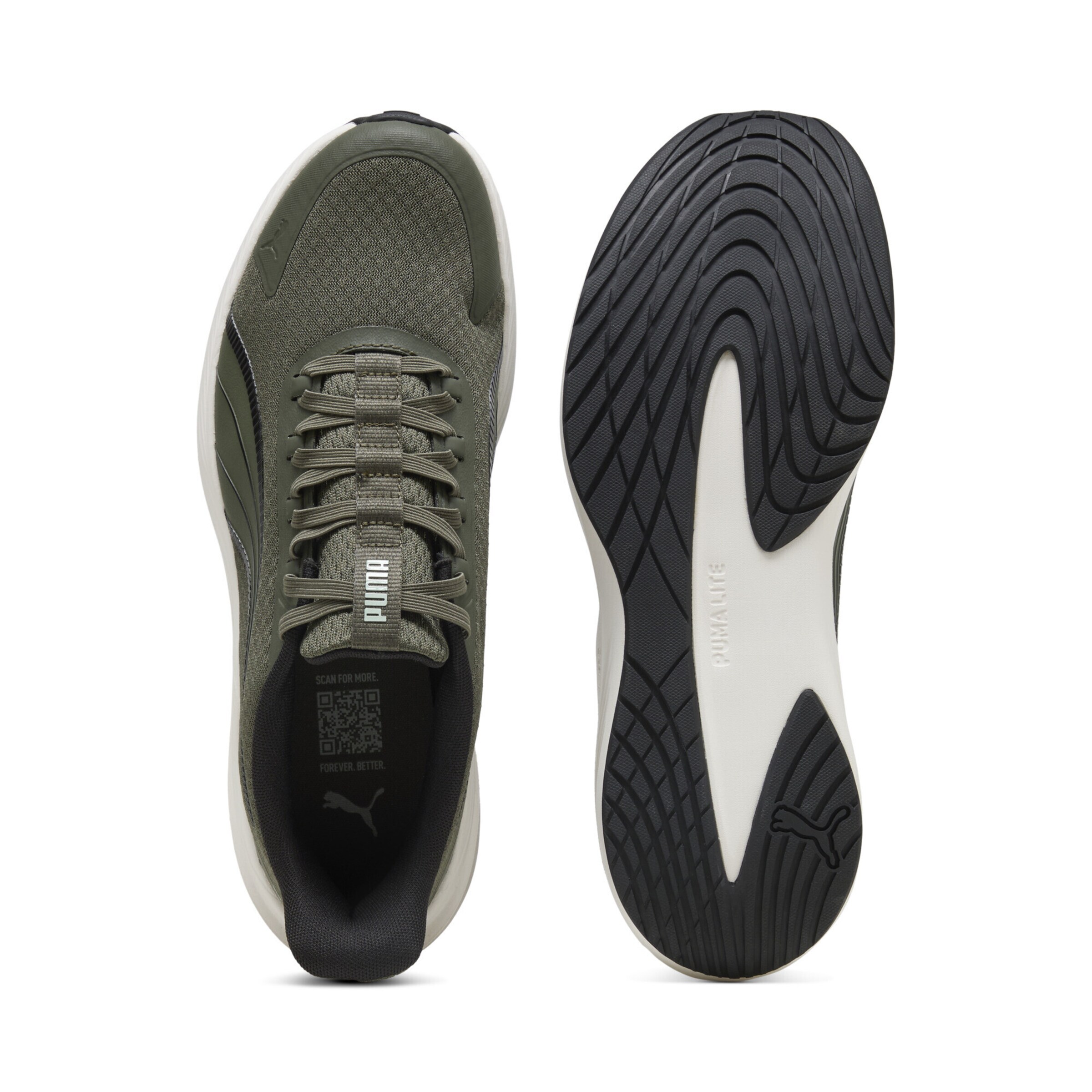 PUMA Running Shoes in Green