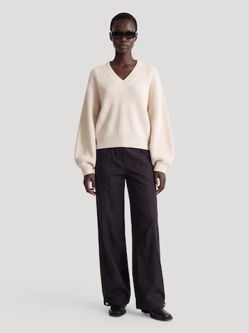 Pull-over 'Rae' EDITED en blanc