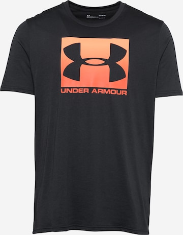 UNDER ARMOUR Λειτουργικό μπλουζάκι σε μαύρο: μπροστά