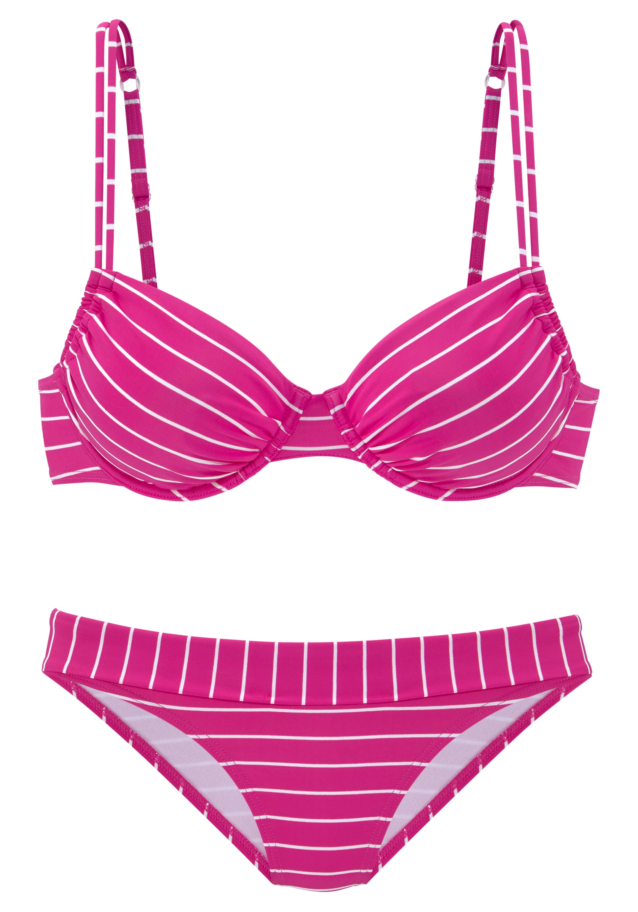 VIVANCE T-shirt Bikini in Pink: front