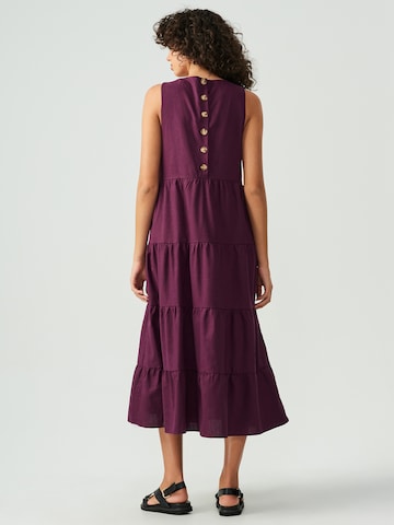 St MRLO Dress 'BYRON' in Red: back