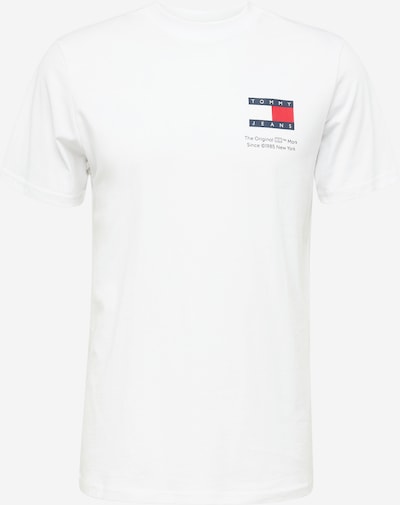 Tommy Jeans T-Shirt 'ESSENTIAL' in navy / rot / weiß, Produktansicht