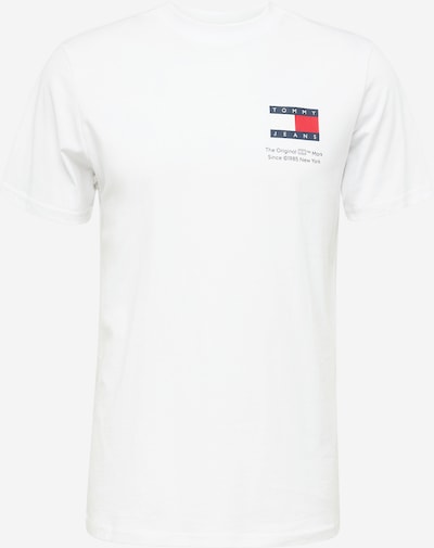 Tommy Jeans T-Shirt 'ESSENTIAL' en bleu marine / rouge / blanc, Vue avec produit
