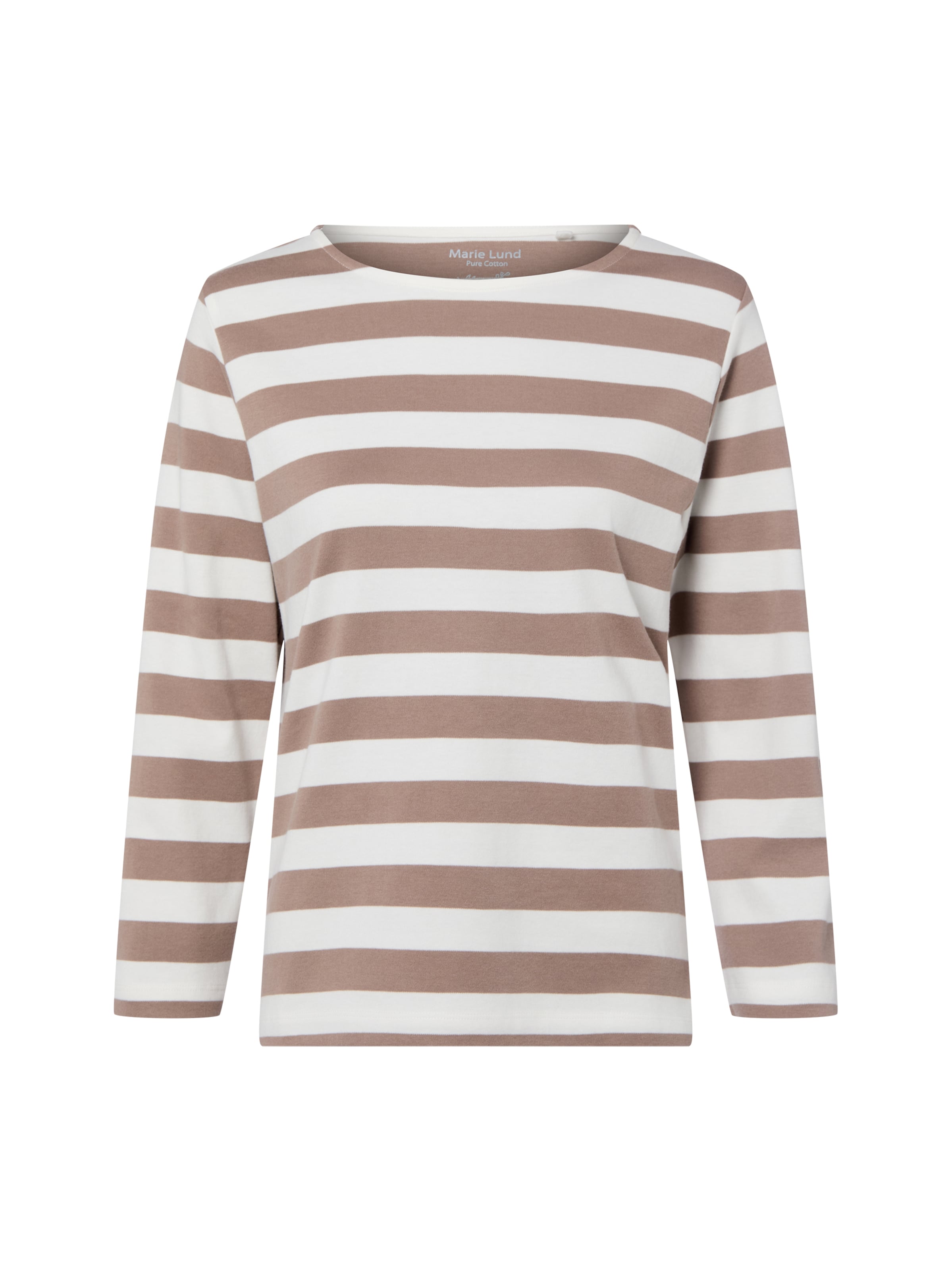 T-shirt Marie Lund en beige : devant
