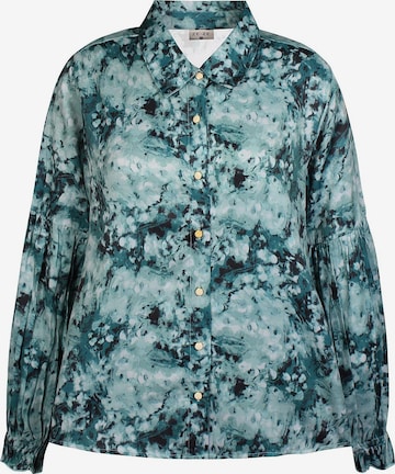 ze-ze Bluse 'Clara 962' in Grün: Vorderseite