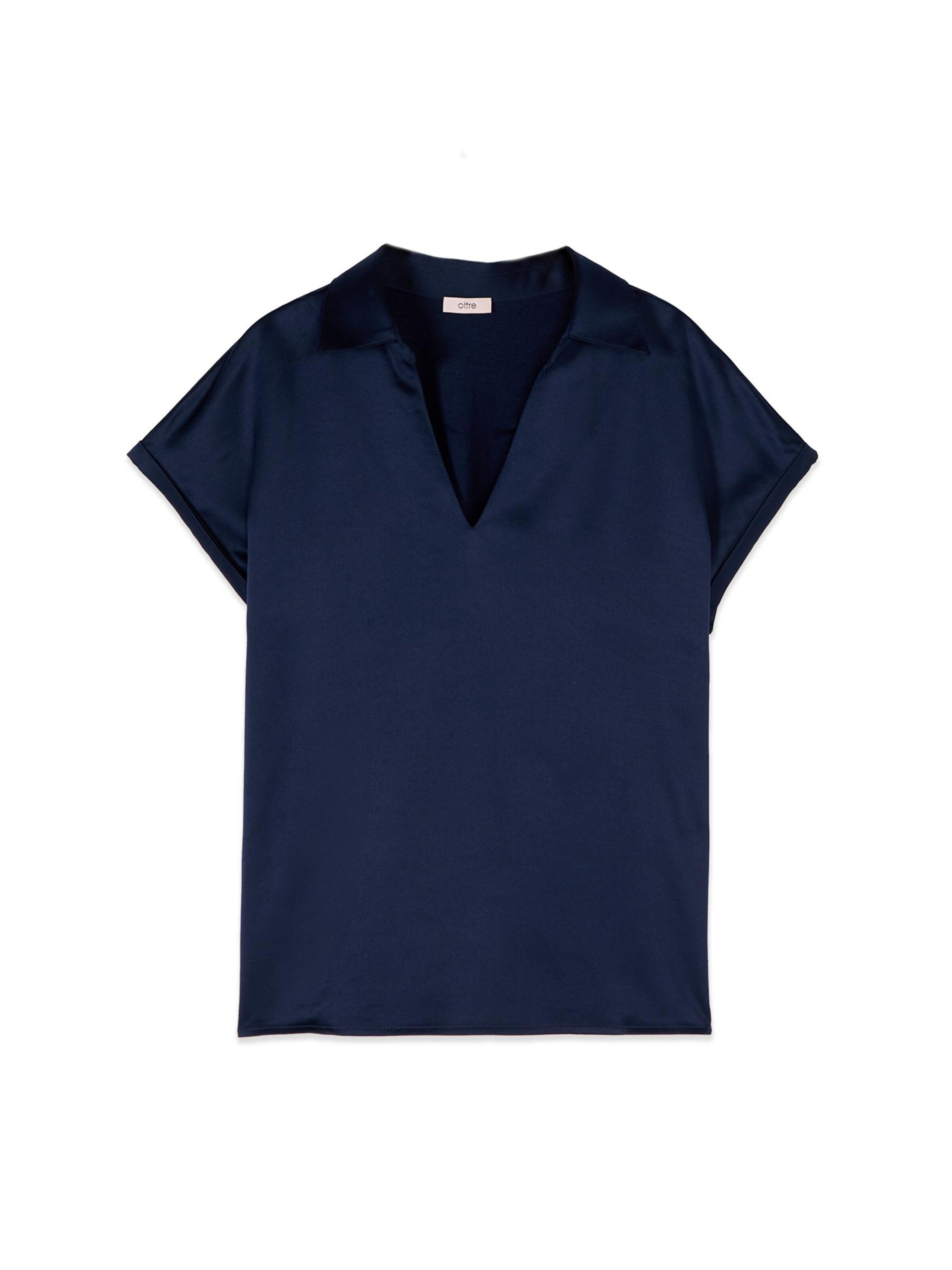 oltre Top in Blue: front
