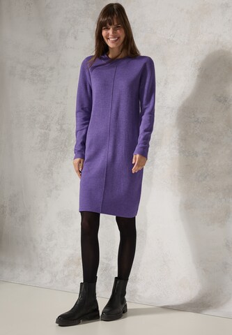 CECIL Knitted dress in Purple