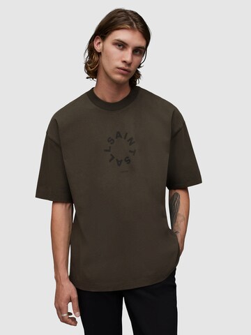 AllSaints Shirt 'TIERRA' in Groen: voorkant