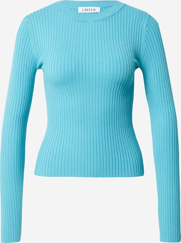 Pullover 'Urte' di EDITED in blu: frontale