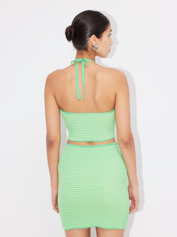 LeGer by Lena Gercke - Top de punto 'Gigi' en verde