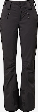 THE NORTH FACE Rozkloszowany krój Spodnie outdoor 'Lenado' w kolorze czarny: przód