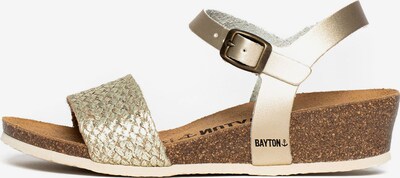 Bayton Sandales 'LEGANES' en or, Vue avec produit