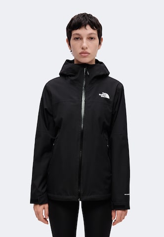 Geacă outdoor de la THE NORTH FACE pe negru: față
