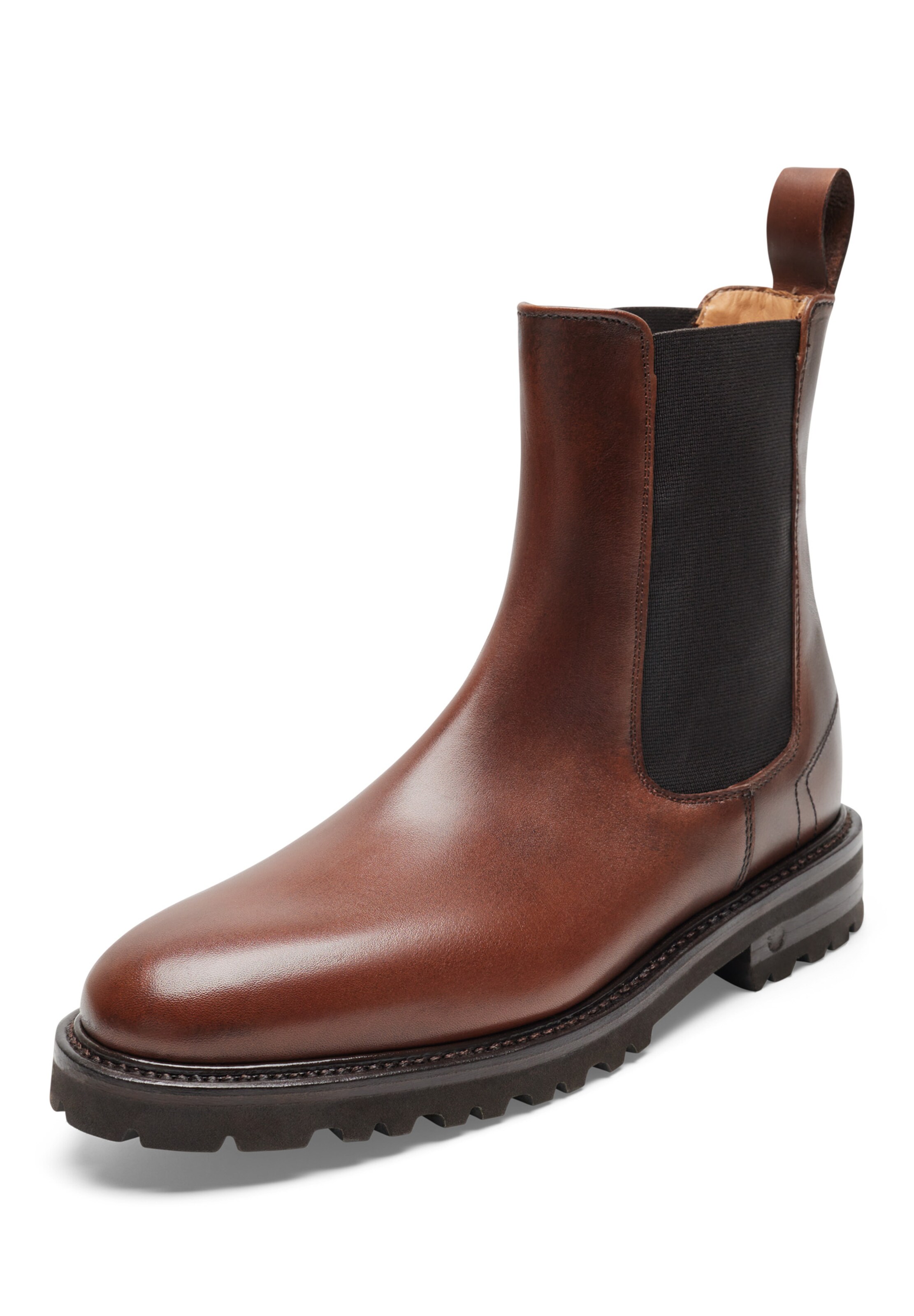 Henry Stevens Chelsea Boots 'Bonnie CB5' in Braun: Vorderseite