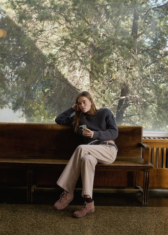 MANGO TEEN Stiefelette in Braun