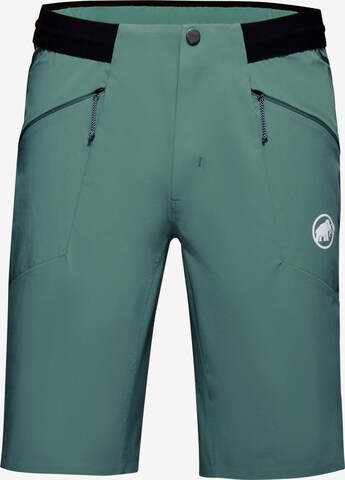 MAMMUT Regular Athletic Pants 'Aenergy Light' in Green: front