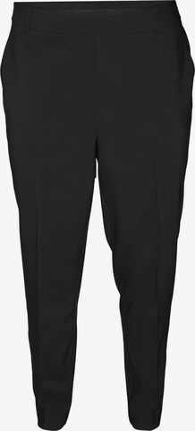 Vero Moda Curve Regular Pantalon 'MIRA' in Zwart: voorkant