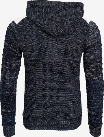 Rusty Neal Gebreid vest in Blauw