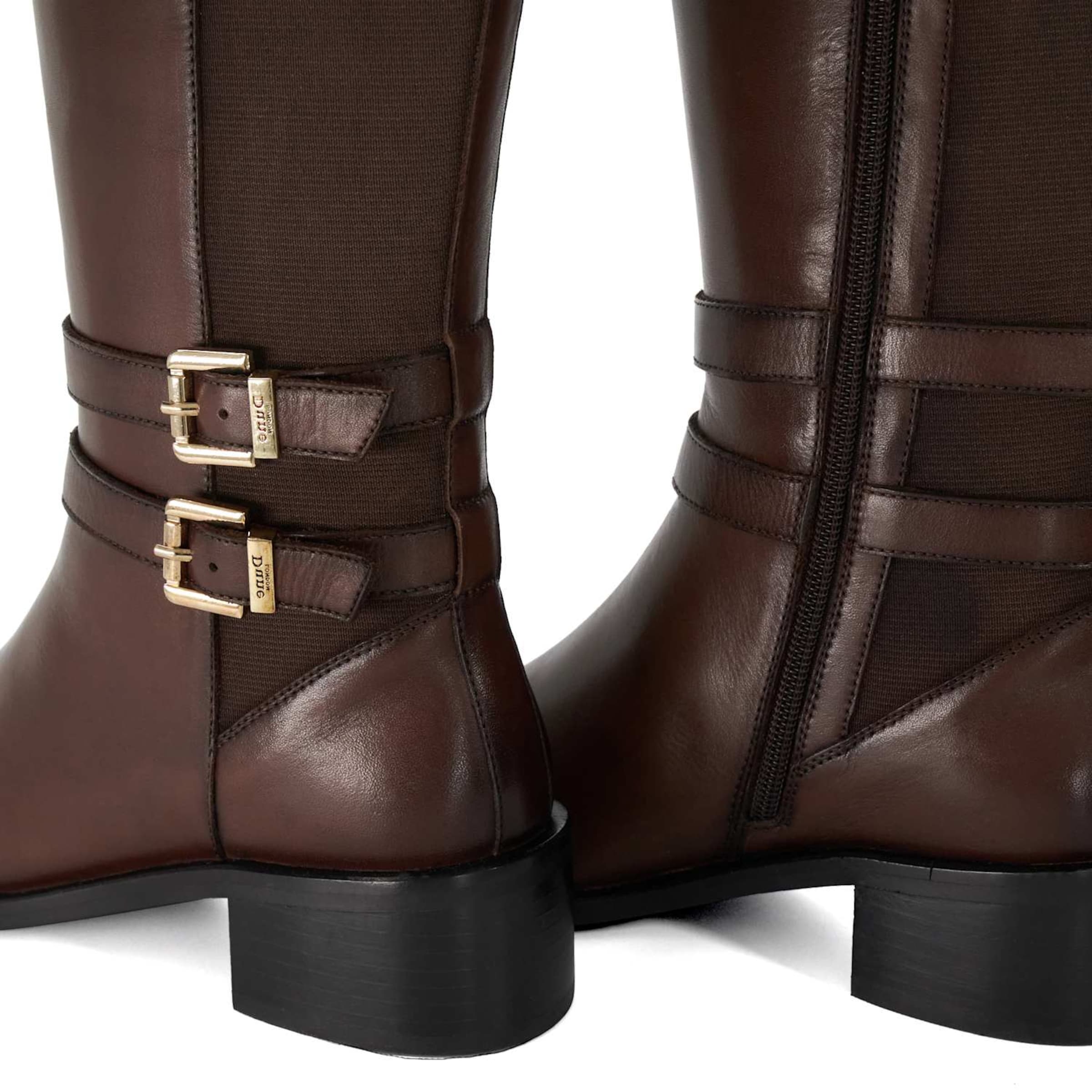 Dune LONDON Laarzen 'Tatter' in Bruin