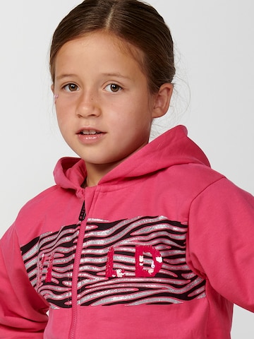 Veste de survêtement KOROSHI en rose
