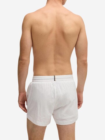 Pantaloncini da bagno '10229264 50469280' di BOSS in bianco