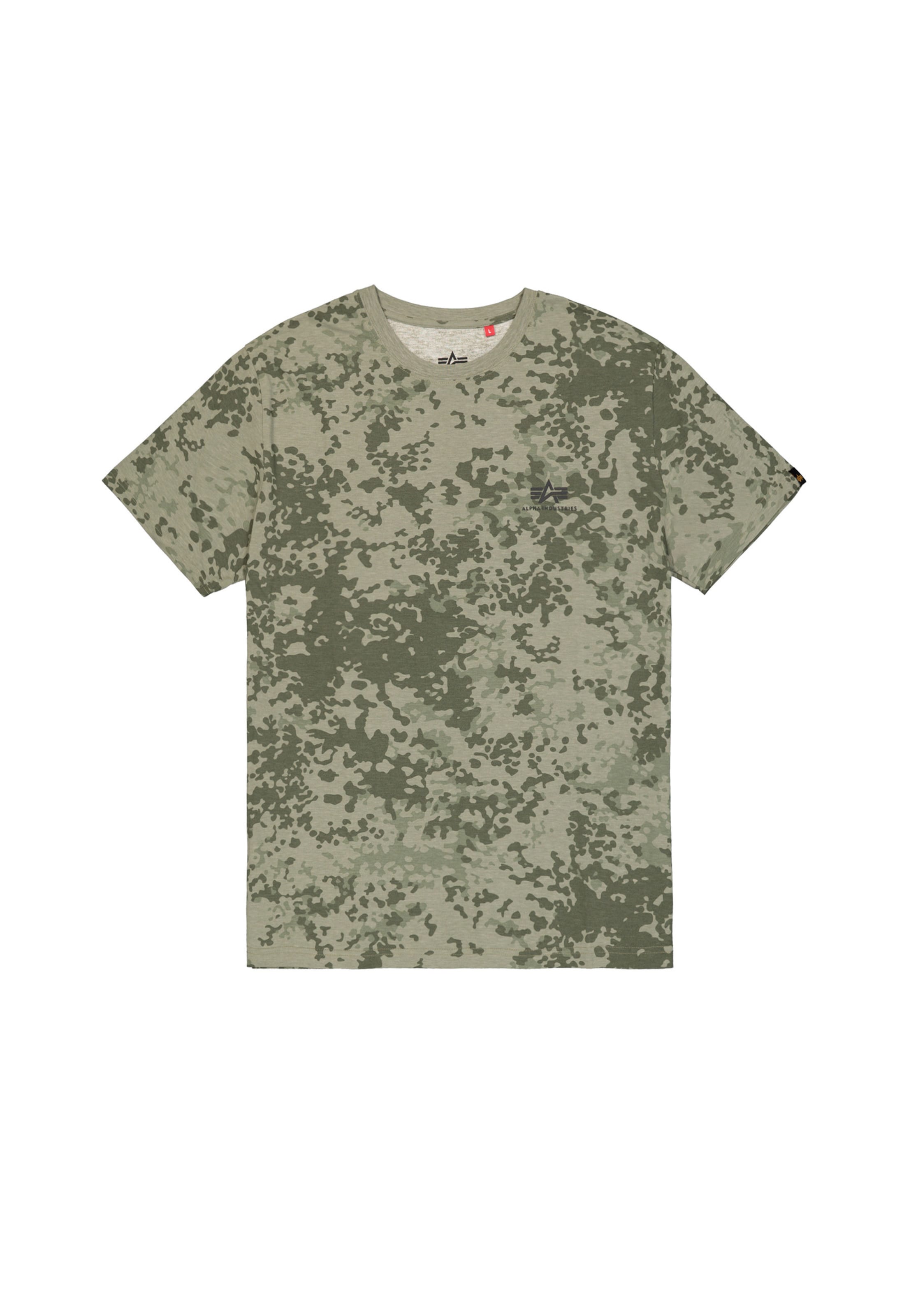ALPHA INDUSTRIES Shirt in Green: front