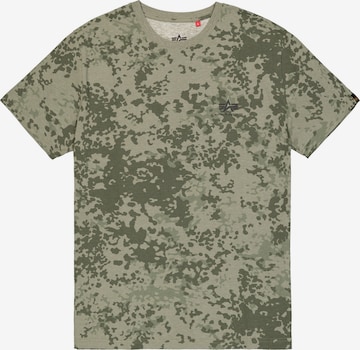 ALPHA INDUSTRIES Shirt in Green: front