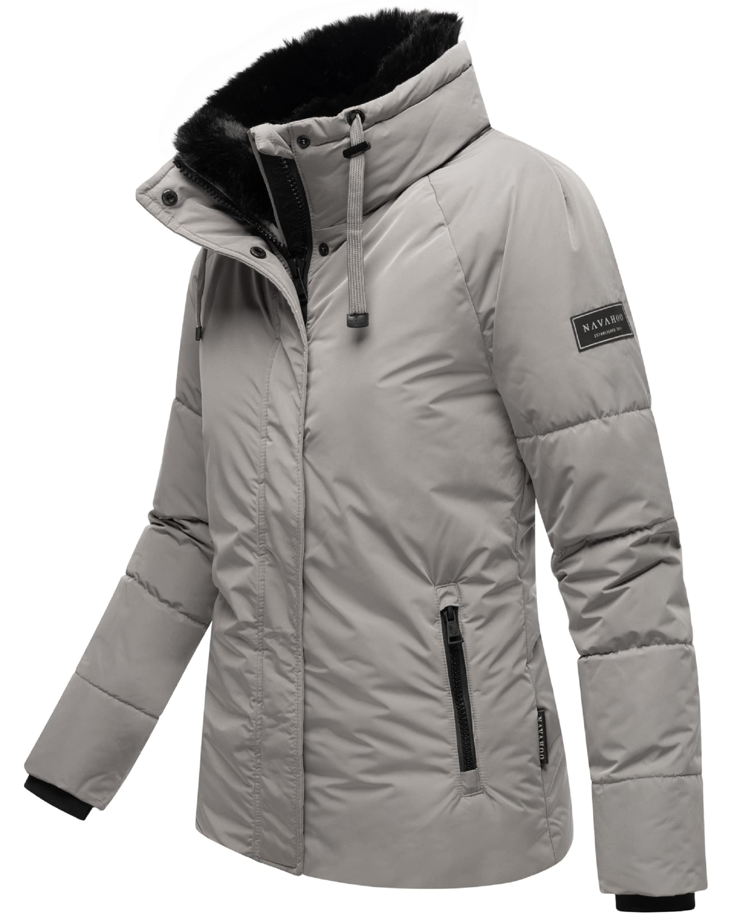 Geacă de iarnă 'Frostii XIV' de la NAVAHOO pe gri