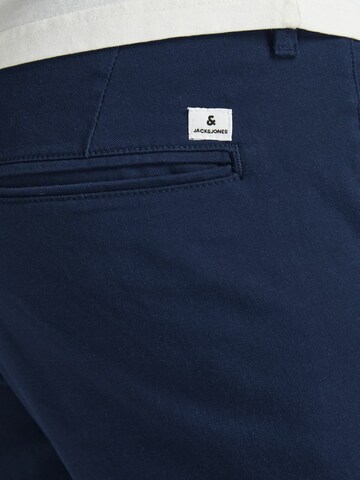 JACK & JONES Szabványos Chino nadrág 'Ollie' - kék