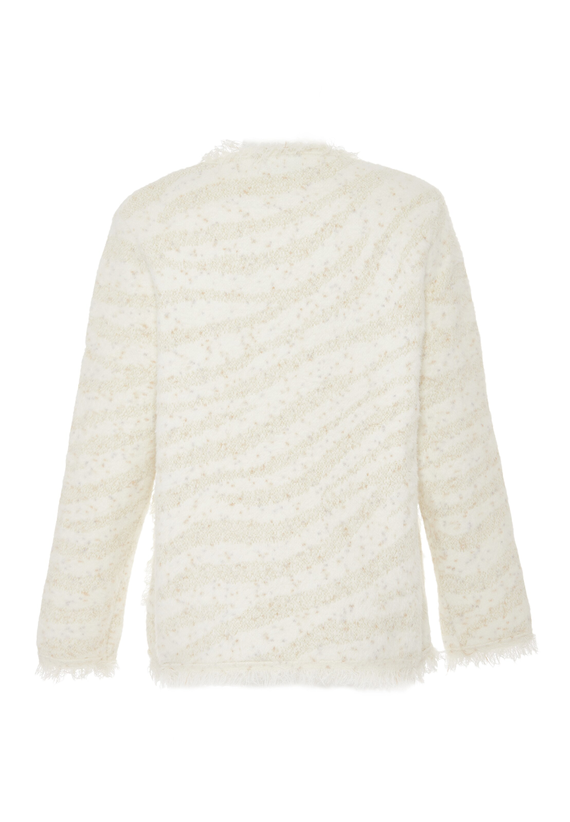 ALARY Knit cardigan in White