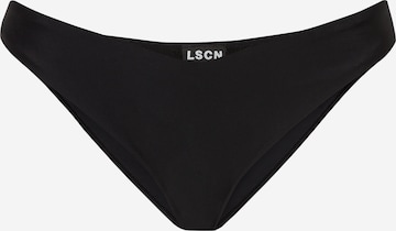 LSCN by LASCANA Bikini nadrágok 'Gina' - fekete: elől