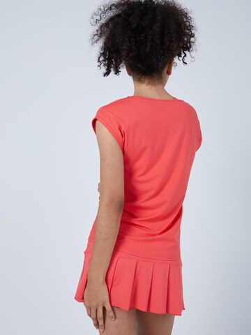 SPORTKIND Functioneel shirt 'Loose Fit' in Oranje