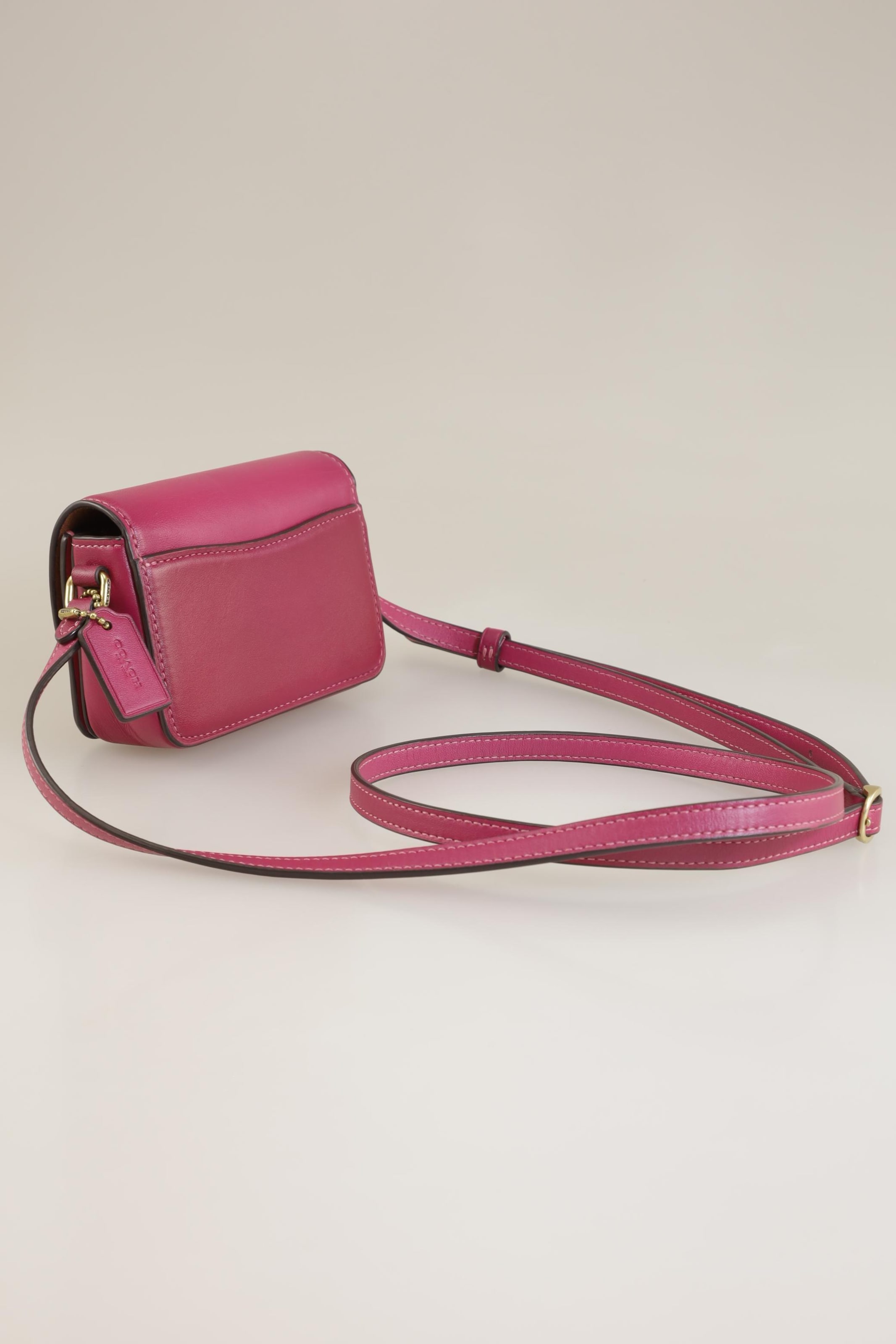 COACH Handtasche klein Leder One Size in Pink