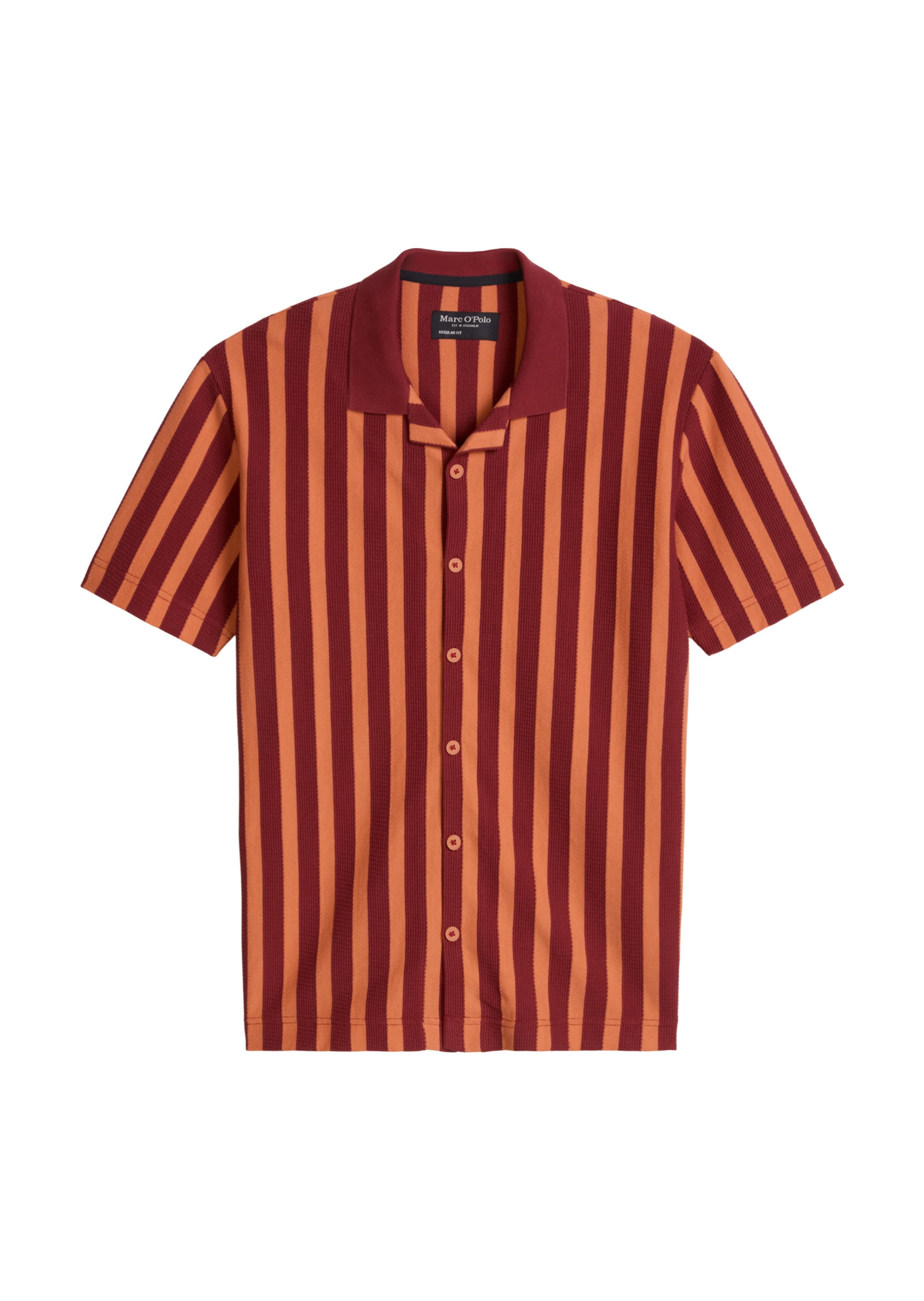 Marc O'Polo Overhemd in Rood: voorkant