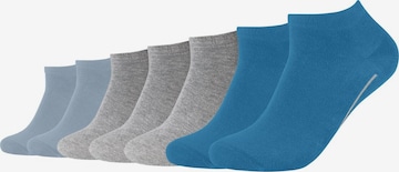 camano Socken in Blau: Vorderseite