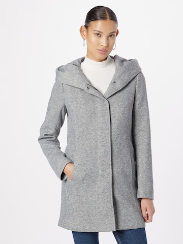 ONLY Between-Seasons Coat 'Sedona' in Grey: front