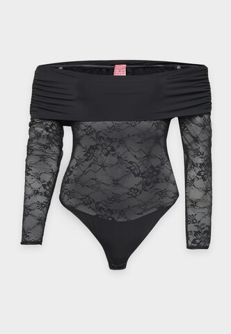 Body 'Hazel' di Hunkemöller in nero: frontale