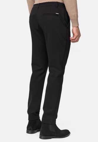 JEFF Regular Chino trousers 'Dyer' in Black