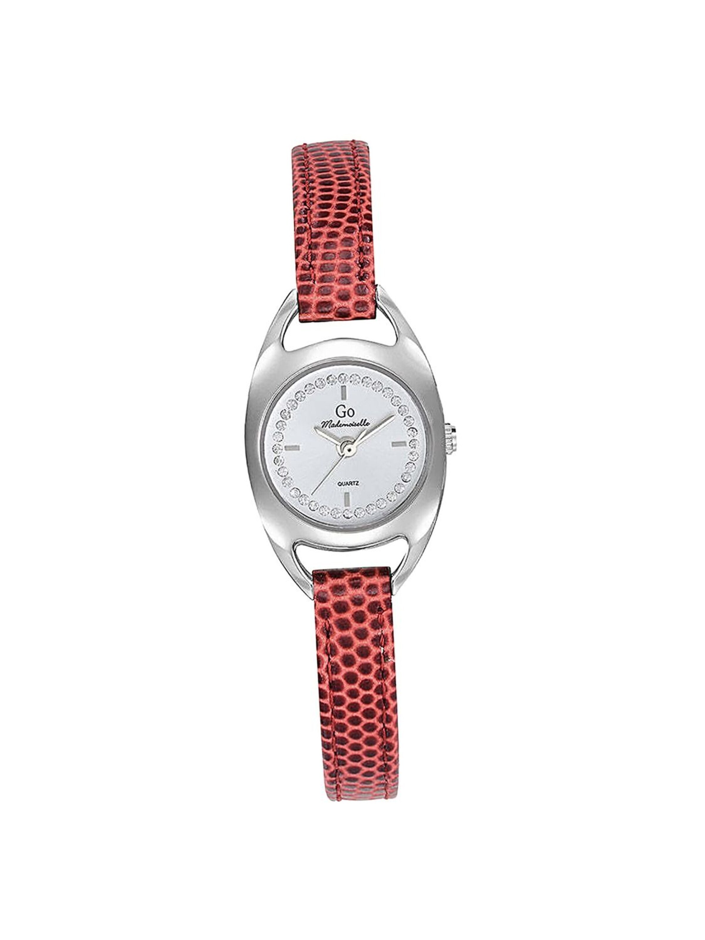 Montre à affichage analogique GO GirlOnly en argent : devant