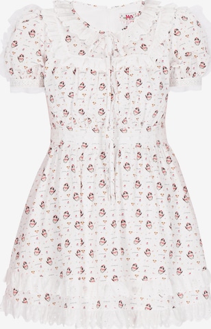 Robe MYMO en blanc : devant