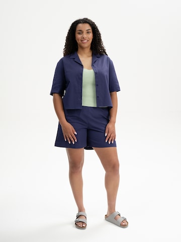 MELA Blouse 'Tavleen' in Blauw