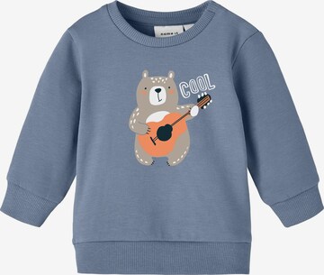 NAME IT Sweatshirt 'VONNE' in Blauw: voorkant