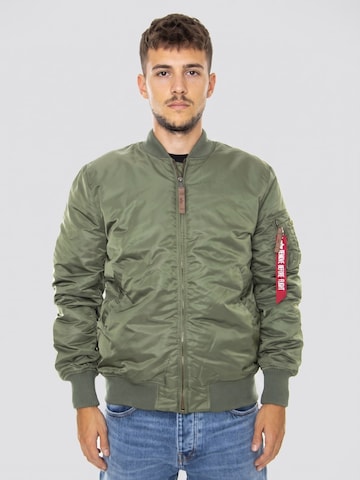 ALPHA INDUSTRIES Übergangsjacke 'MA-1 VF 59'‌‌‌‌‌ in Grün: Vorderseite