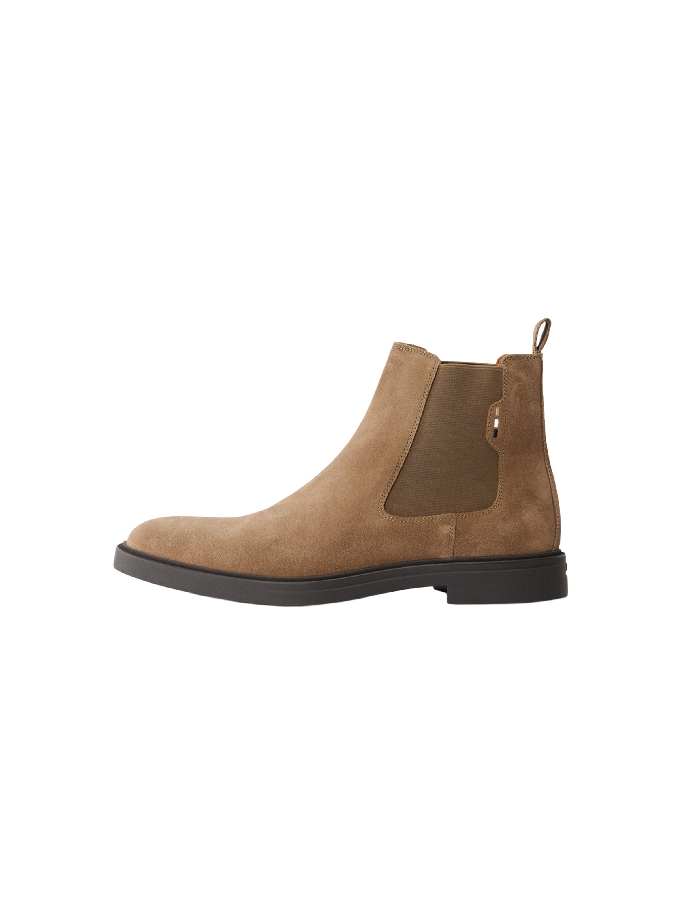 Chelsea Boots 'Calev Cheb' BOSS en beige : devant
