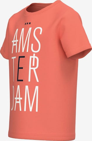 T-Shirt 'VUX' NAME IT en orange