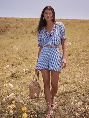 love & roses Blúz - kék